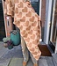 Soft Shawl Hartjes Beigetinten