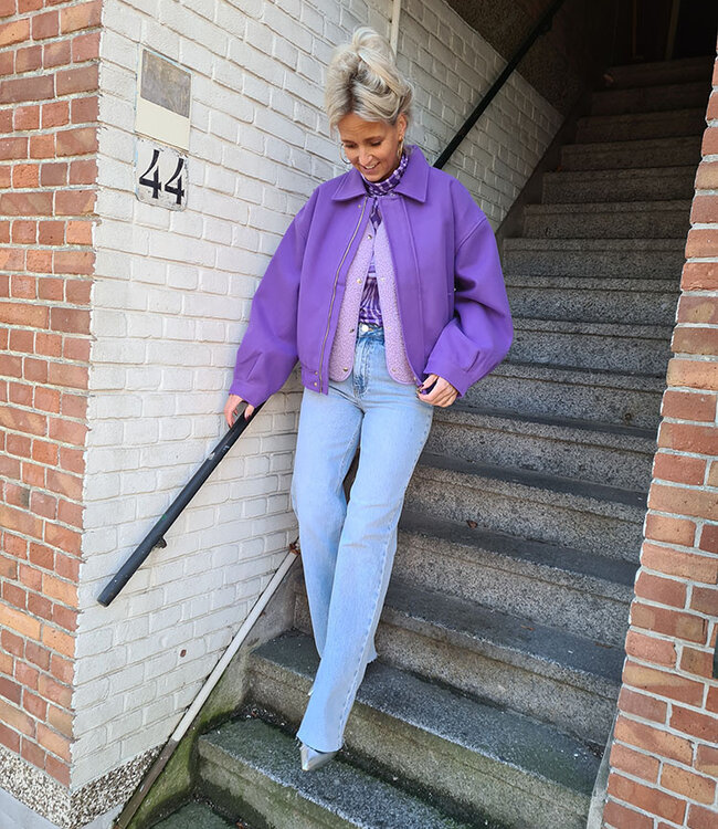 Azzurro Jacket Paars