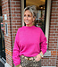 Basic Knit Trui Fuchsia