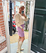 Azzurro Knit Pofmouw trui Taupe