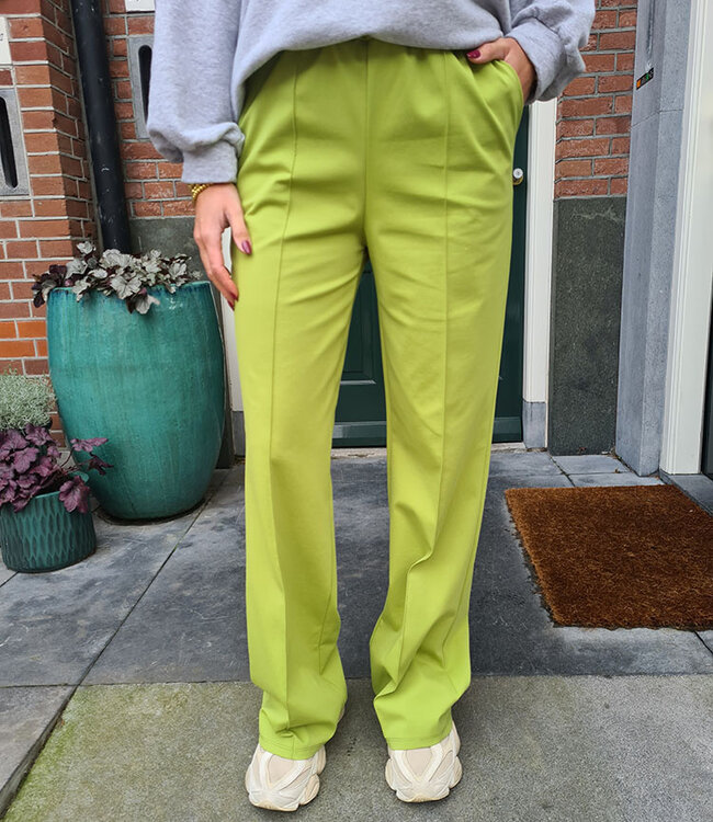 Azzurro Comfy Pantalon Groen
