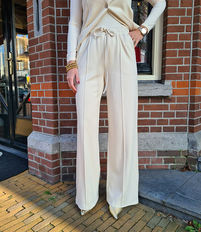 Pantalon Not a Label Crème