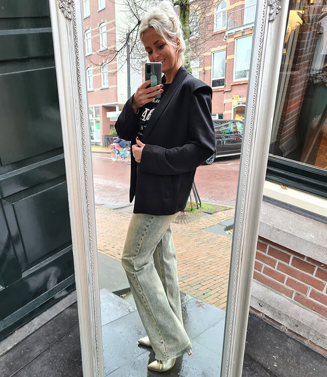 Super Soft Comfy Blazer Zwart