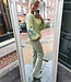 Boho Blouse Groen Geborduurd