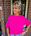 Ambika Soft Tee Fuchsia