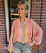 Boho Blouse Bruin/Multi