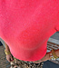 Super Soft Knit Top KORTE Mouw Felkoraal
