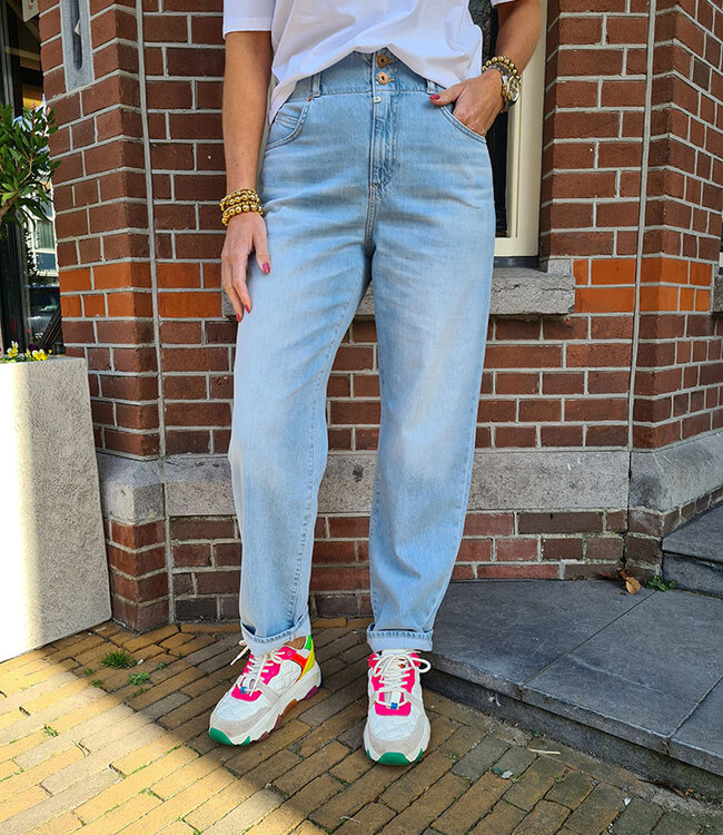 Cup of Joe COJ Summer Pants Jasmin Light Blue