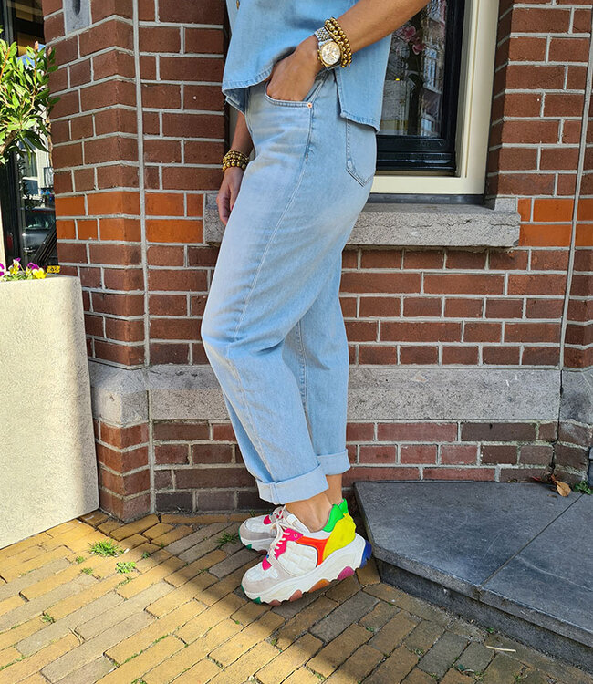 Cup of Joe COJ Summer Pants Jasmin Light Blue