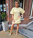 Azzurro Barok Dress Geel