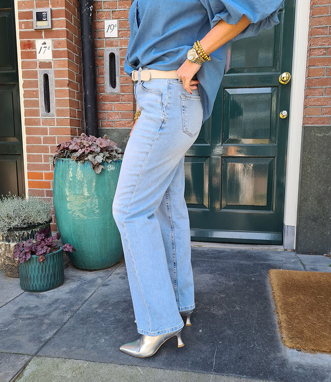 COJ Straight NOVA Light Blue Lengte 32