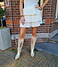Ruffle Kanten Broekrokje Offwhite