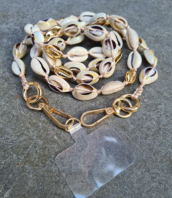 Telefoonkoord Schelpen