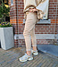 Comfy Zijdelook Jogger Gold