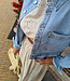Queen Heart Spijkerjack Short