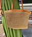Gevlochten Shopper Bruin