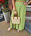 Gevlochten bag Beige Camel Details