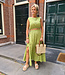 Gevlochten bag Beige Camel Details