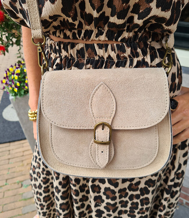 SuedeBag Sola Beige