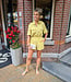 Azzurro Jumpsuit Short Limegroen