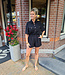 Azzurro Jumpsuit Short Zwart