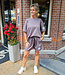 2-delige Comfyset Motief Taupe