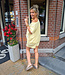 2-delige Comfyset Vhals Embleem Short Geel