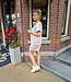 2-delige Comfyset Vhals Embleem Short Beige
