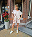 2-delige Comfyset Vhals Embleem Short Beige