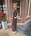 Ambika Short Top Vhals Donkerbruin