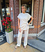2-delige Comfyset met Knoopdetail Beige