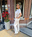 2-delige Comfyset met Knoopdetail Beige