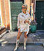 Ambika Suedelook Jacket Franje Beige