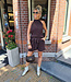 Plissé Short Shimmer Bruin