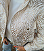 Silky Jacket Zebra Beige/gold