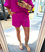 Azzurro Short Effen Magenta