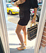 Azzurro Short Effen Zwart