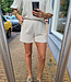 Azzurro Short Effen Beige