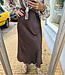 Silky Rok Donkerbruin