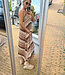 Dress Dunne bandjes Aztec Turquoise/Bruintinten