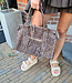 Grote Handtas met Details Leo