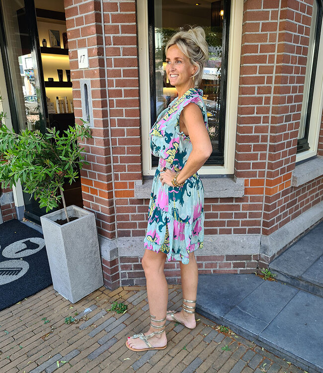 Gold & Silver Jurkje Turquoise