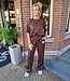 2-delige Comfyset Korte Mouw Bruin