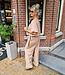 Ambika Short Pofblouse Taupe
