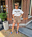 Ambika Tee Saint Tropez Wit/Motief