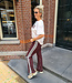 Ambika Tee SOHO Wit/Bruin