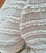 Overslag Ruffle Stretch Blouse Crème
