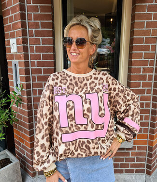 Comfy Sweater NY Leo/Roze