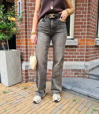 Queen Hearts 3790 Black/Brown Wash