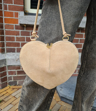 Lamour Hart Bag Beige